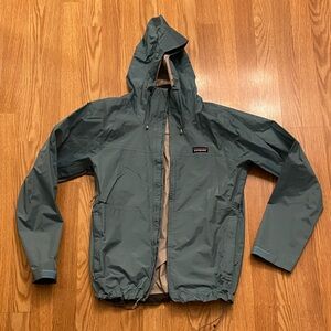 Patagonia Women's Hooded Torrentshell Jacket in Wetland Blue